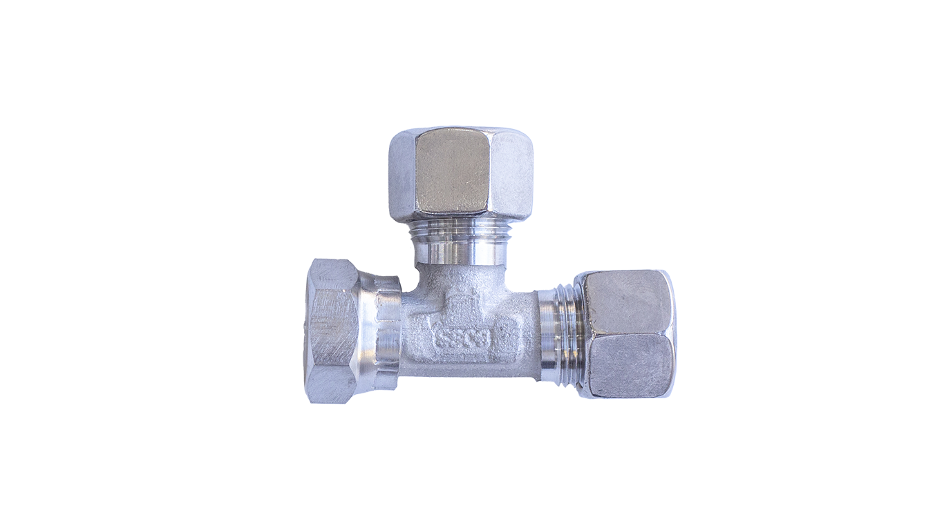 Stainless Metric Adjustable Run Tee Adapters