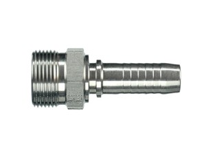 Stainless L Type Straight Metric Male Hose Connectors